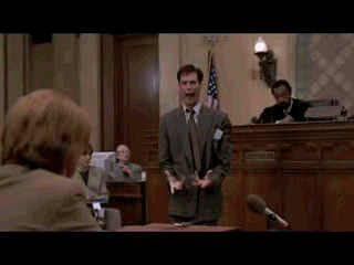 Jim Carrey GIF. Advocaat Gifs Filmsterren Jim carrey Liar liar 