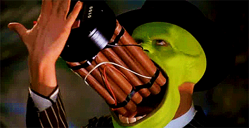 Jim Carrey GIF. Gifs Filmsterren Jim carrey Gluiperig Sluw Me myself and irene Gekonkel 