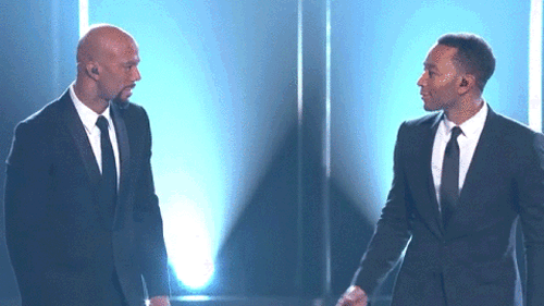 John Legend GIF. Artiesten Gifs John legend Grammys Thegrammys Gemeenschappelijk 