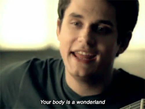 Artiesten Gifs John mayer je lichaam is een wonderland 
