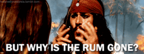 Johnny Depp GIF. Alcohol Johnny depp Gifs Filmsterren Rum 