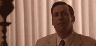 Jon Hamm GIF. Gifs Filmsterren Jon hamm Natte hete amerikaanse zomer Whas De eerste dag van het kamp S met alex 