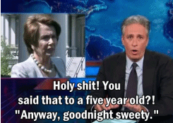 Jon Stewart GIF. Bioscoop Gifs Filmsterren Jon stewart Vreemd Verschrikking The faculty 