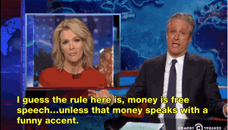 Jon Stewart GIF. Gifs Filmsterren Jon stewart Google glass 