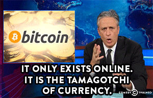 Jon Stewart GIF. Gifs Filmsterren Jon stewart Reactie Daily show Je maniacs 