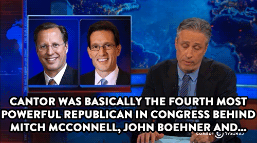 Jon Stewart GIF. Gifs Filmsterren Jon stewart Reactie Teleurgesteld Daily show 