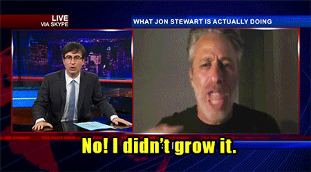 Jon Stewart GIF. Bioscoop Gifs Filmsterren Jon stewart Vreemd Verschrikking The faculty 