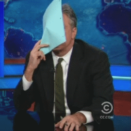 Jon Stewart GIF. Gifs Filmsterren Jon stewart The daily show 