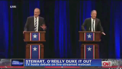 Jon Stewart GIF. Gifs Filmsterren Jon stewart Mic druppel Daily show 
