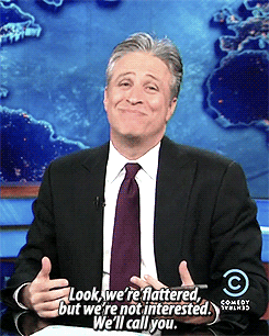 Jon Stewart GIF. Gifs Filmsterren Jon stewart Mic druppel Daily show 