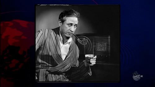 Jon Stewart GIF. Gifs Filmsterren Jon stewart Reactie Daily show Je maniacs 