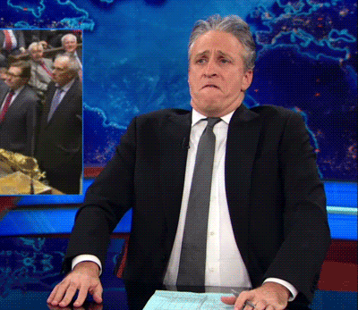 Jon Stewart GIF. Gifs Filmsterren Jon stewart The daily show Jonvoyage 