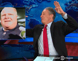 Jon Stewart GIF. Gifs Filmsterren Jon stewart Opgewonden Reacties Fangirl Fangirling 