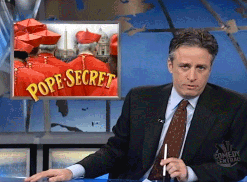Jon Stewart GIF. Gifs Filmsterren Jon stewart Cindy crawford Babe jon 