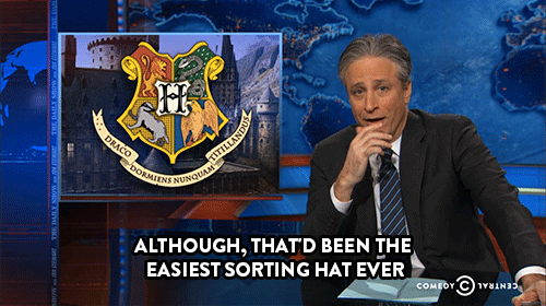 Jon Stewart GIF. Gifs Filmsterren Jon stewart Reactie Daily show Je maniacs 