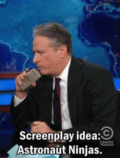 Jon Stewart GIF. Gifs Filmsterren Jon stewart Reactie Teleurgesteld Daily show 