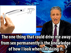 Jon Stewart GIF. Gifs Filmsterren Jon stewart Google glass 