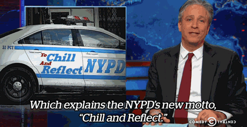 Jon Stewart GIF. Gifs Filmsterren Jon stewart Mic druppel Daily show 