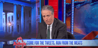 Jon Stewart GIF. Bioscoop Gifs Filmsterren Jon stewart Vreemd Verschrikking The faculty 