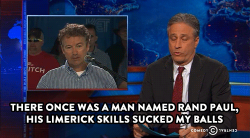 Jon Stewart GIF. Gifs Filmsterren Jon stewart Reactie Teleurgesteld Daily show 