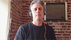 Jon Stewart GIF. Gifs Filmsterren Jon stewart Reactie 