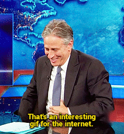 Jon Stewart GIF. Gifs Filmsterren Jon stewart The daily show Jonvoyage 