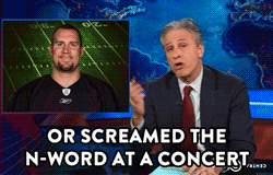 Jon Stewart GIF. Gifs Filmsterren Jon stewart Vaarwel 