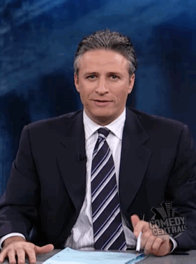 Jon Stewart GIF. Dansen Tv Gifs Filmsterren Jon stewart 