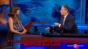 Jon Stewart GIF. Gifs Filmsterren Jon stewart Opgewonden Reacties Fangirl Fangirling 