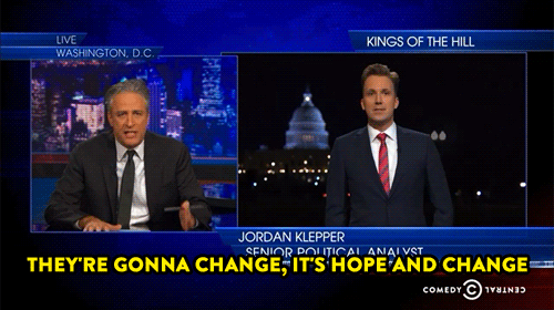 Jon Stewart GIF. Gifs Filmsterren Jon stewart The daily show 