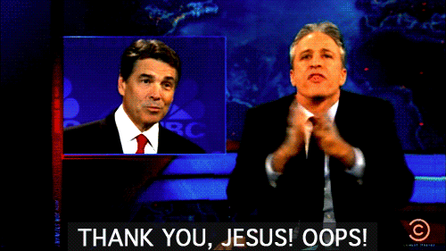Jon Stewart GIF. Gifs Filmsterren Jon stewart Reactie 