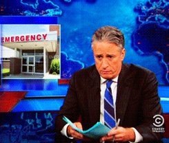Jon Stewart GIF. Gifs Filmsterren Jon stewart Opgewonden Reacties Fangirl Fangirling 