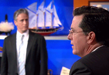 Jon Stewart GIF. Liefde Gifs Filmsterren Jon stewart Hart Daily show 