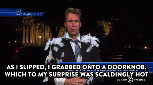 Jon Stewart GIF. Gifs Filmsterren Jon stewart Reactie 