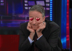 Jon Stewart GIF. Gifs Filmsterren Jon stewart The daily show Jonvoyage 
