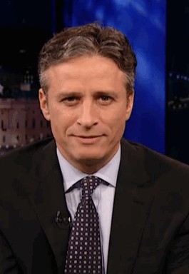 Jon Stewart GIF. Gifs Filmsterren Jon stewart Vaarwel 