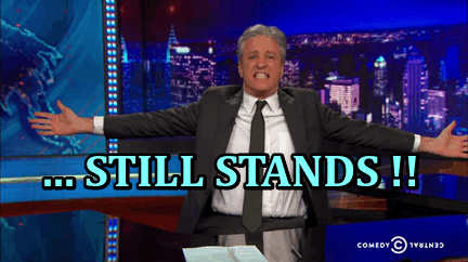 Jon Stewart GIF. Bioscoop Gifs Filmsterren Jon stewart Vreemd Verschrikking The faculty 