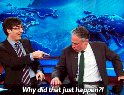 Jon Stewart GIF. Gifs Filmsterren Jon stewart The daily show Jonvoyage 