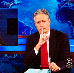 Jon Stewart GIF. Gifs Filmsterren Jon stewart Lachend Giechelen The daily show 