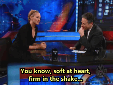 Jon Stewart GIF. Gifs Filmsterren Jon stewart Opgewonden Reacties Fangirl Fangirling 