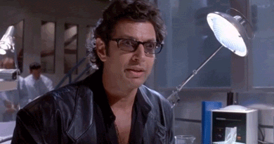 Films en series Jurassic park Gifs jeff goldblum 