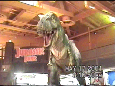 Bioscoop Films en series Jurassic park Gifs schreeuwen 