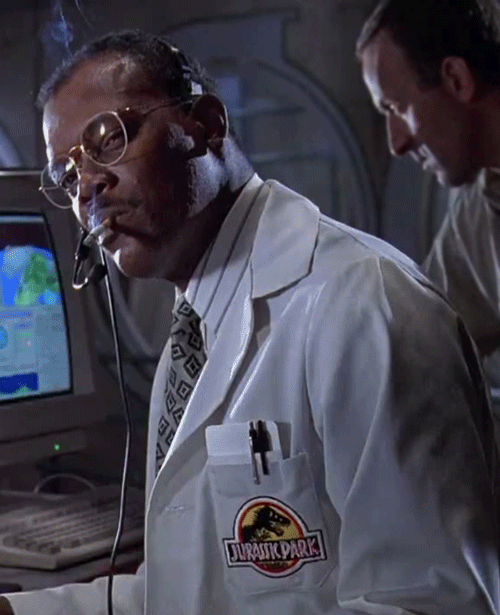 Films en series Jurassic park Gifs leven jeff goldblum reacties evolutie ontwikkelen 