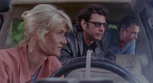 Bang Films en series Jurassic park Ramen Gifs wtf buit angst 