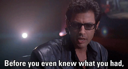 Films en series Jurassic park Gifs jeff goldblum editingandlayout Verkopen 