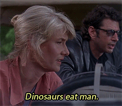 Jurassic Park GIF. Films en series Jurassic park Gifs Jeff goldblum 