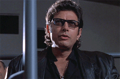 Films en series Jurassic park Gifs jeff goldblum 