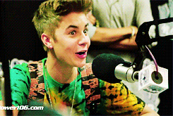 Justin Bieber GIF. Meisje Artiesten Film Justin bieber Gifs Lopend Bieber Van mening zijn 