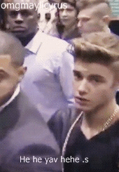Justin Bieber GIF. Artiesten Justin bieber Gifs Jazmyn bieber 