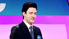 Justin Timberlake GIF. Artiesten Justin timberlake Tv Gifs Snl Andy samberg 